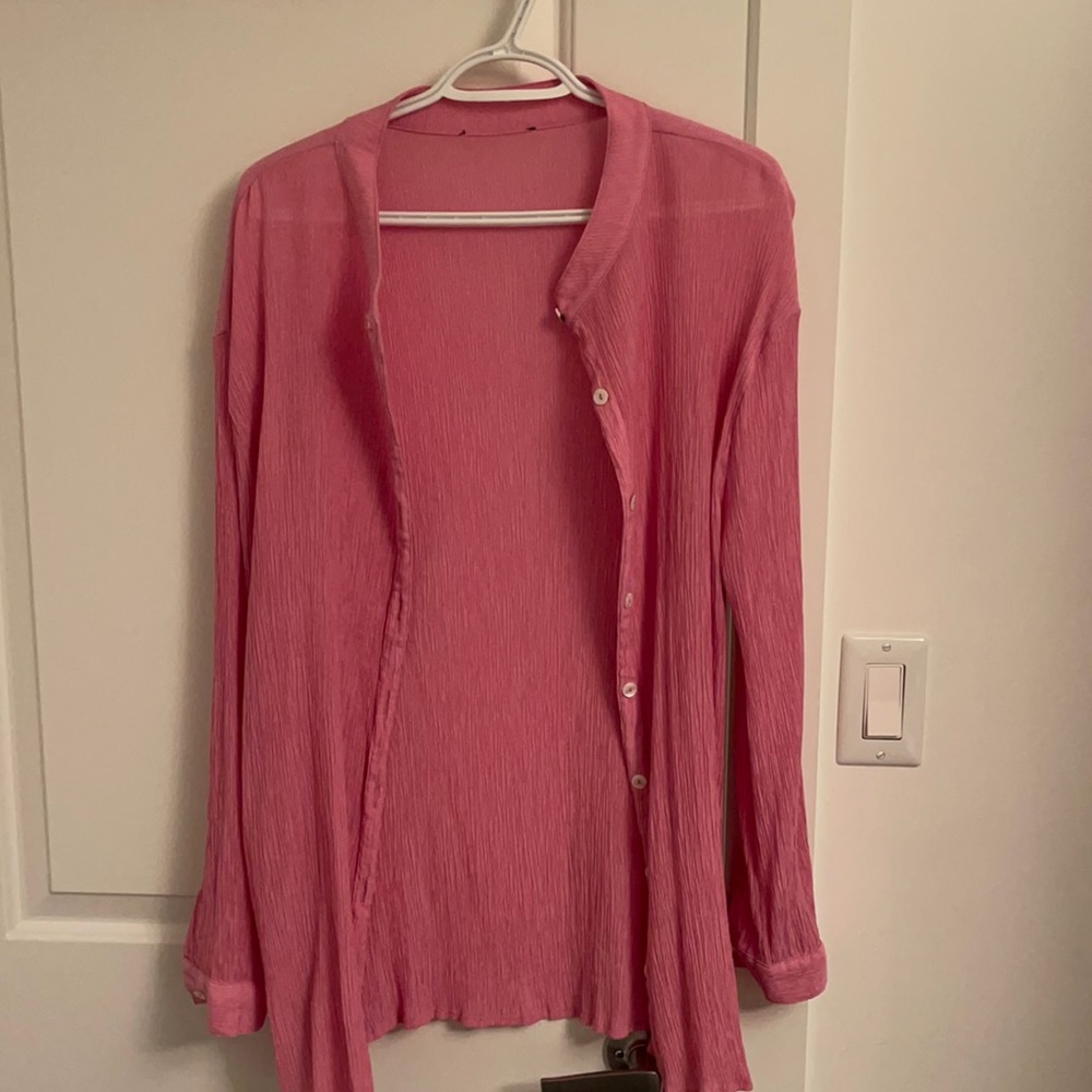 White fox boutique button down